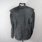 Prachtige zwarte blouse.Roesjes.Mt M, Kleding | Dames, Maat 38/40 (M), ., Zwart, Ophalen of Verzenden
