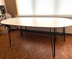 Ovalen tafel Dalshult IKEA met hairpin poten, Huis en Inrichting, Gebruikt, Ophalen, Vijf personen of meer, Ovaal