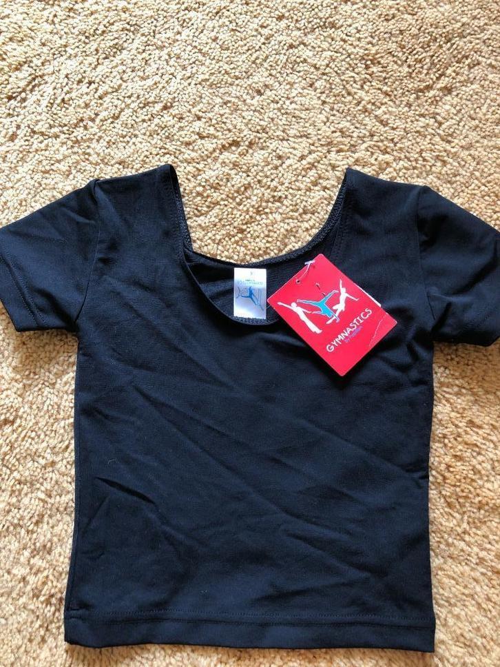 Mooi Nieuw zwart sportshirtje v. Papillon mt 116, Kinderen en Baby's, Kinderkleding | Maat 116, Nieuw, Meisje, Sport- of Zwemkleding