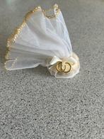 Bruiloft Accessoire Wit met Gouden Details, Ophalen of Verzenden, Nieuw, Wit, Accessoires