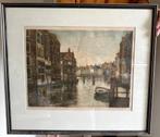 Kleurenets DORDRECHT Henri Johan van der Stal, Antiek en Kunst, Kunst | Schilderijen | Klassiek, Ophalen