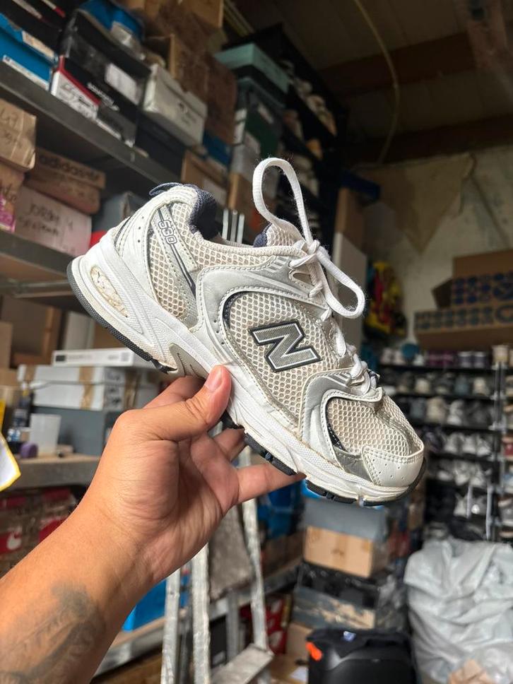 New Balance 530 White Silver Navy 38, Kleding | Dames, Schoenen, Zo goed als nieuw, Sneakers of Gympen, Ophalen of Verzenden