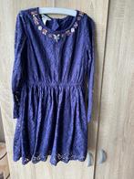 MONSOON BLAUW LACE JURK, MAAT: 128, Ophalen of Verzenden, Zo goed als nieuw, Meisje, Jurk of Rok