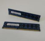 2 x Hynix DDR 3 / 2 GB RAM geheugen, DDR3, Ophalen of Verzenden, Zo goed als nieuw, Desktop