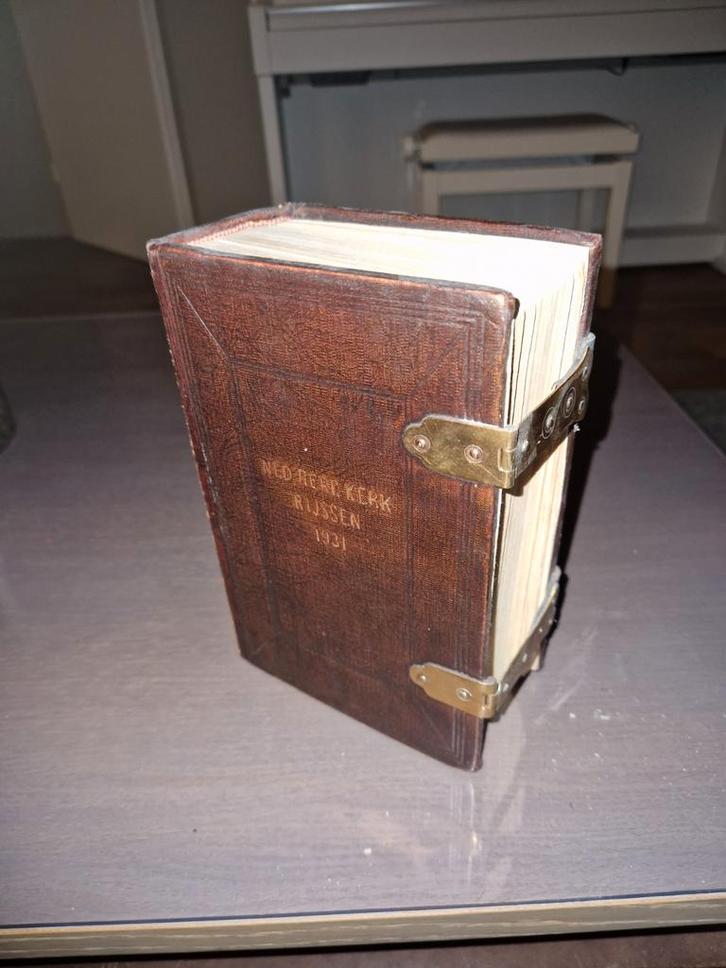 ANTIEKE BIJBEL, Antiek en Kunst, Antiek | Boeken en Bijbels, Ophalen of Verzenden