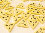 Tri-Ominos De Luxe 36571, Hobby en Vrije tijd, Gezelschapsspellen | Bordspellen, Ophalen of Verzenden, Gebruikt