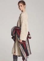 Isabel Marant geweldige jas mt Fr 38 (NL36/38) jute/wol ZGAN, Overige kleuren, Zo goed als nieuw, Maat 36 (S), Ophalen