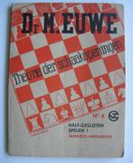 Schaken- Dr.M. Euwe, Half-gesloten spelen 1, Nimzo-Indisch, Boeken, Sportboeken, Gelezen, Denksport, Ophalen of Verzenden