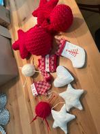 Vintage stoffen kerstversiering jaren 80, Ophalen of Verzenden, Zo goed als nieuw