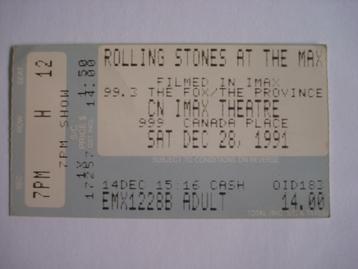 Ticket The Rolling Stones at the max. beschikbaar voor biedingen