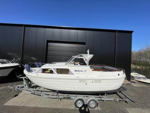 Nidelv 26 Classic Noorse spitsgatter (bj 1993), Watersport en Boten, Motorboten en Motorjachten, Gebruikt, Polyester, 6 tot 9 meter