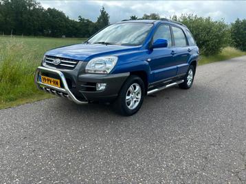 Kia Sportage 2.0 2WD 2005 Blauw weinig kilometers! beschikbaar voor biedingen