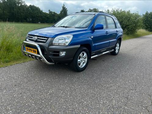 Kia Sportage 2.0 2WD 2005 Blauw weinig kilometers!, Auto's, Kia, Bedrijf, Sportage, Benzine, C, SUV of Terreinwagen, Handgeschakeld
