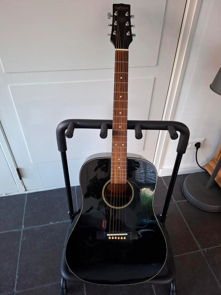 Samick sw115 gitaar, Muziek en Instrumenten, Snaarinstrumenten | Gitaren | Akoestisch, Gebruikt, Western- of Steelstringgitaar