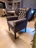 *ACTIE* Landelijke Eetkamerstoel Roman Leer Stof Kleuren (8), Huis en Inrichting, Stoelen, Overige kleuren, Nieuw, Ophalen of Verzenden