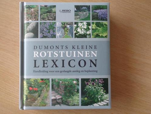 BOEK DUMONTS KLEINE ROTSTUINENLEXICON HANDLEIDING VOOR EEN G, Boeken, Wonen en Tuinieren, Gelezen, Ophalen