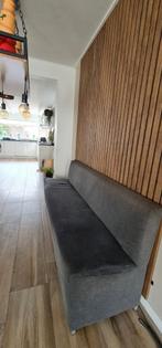 Eetbank + 4 stoelen, Huis en Inrichting, Banken | Sofa's en Chaises Longues, Gebruikt, Stof, Ophalen