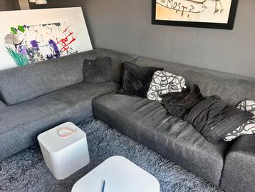 Grijze Hoekbank - Comfortabel en Stijlvol