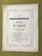 F. Liszt - transcripties voor piano, Wagner's Lohengrin, Gebruikt, Klassiek, Ophalen of Verzenden, Artiest of Componist