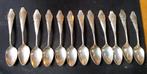 12 zilveren advocaat lepeltjes, Antiek en Kunst, Ophalen of Verzenden, Zilver