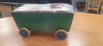 Grote blokkenwagen jaren 30 ado speelgoed beschikbaar voor biedingen