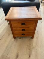 Teak ladenkastje, Huis en Inrichting, Kasten | Ladekasten, Ophalen, Gebruikt, Teakhout, 50 tot 100 cm