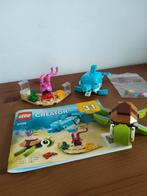 LEGO Creator 31128 - Dieren in de diepzee, Ophalen of Verzenden, Zo goed als nieuw, Complete set, Lego
