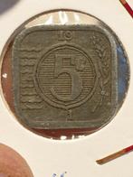 5 cent 1941 zink nr.6 (06), Postzegels en Munten, Munten | Nederland, Ophalen of Verzenden, 5 cent