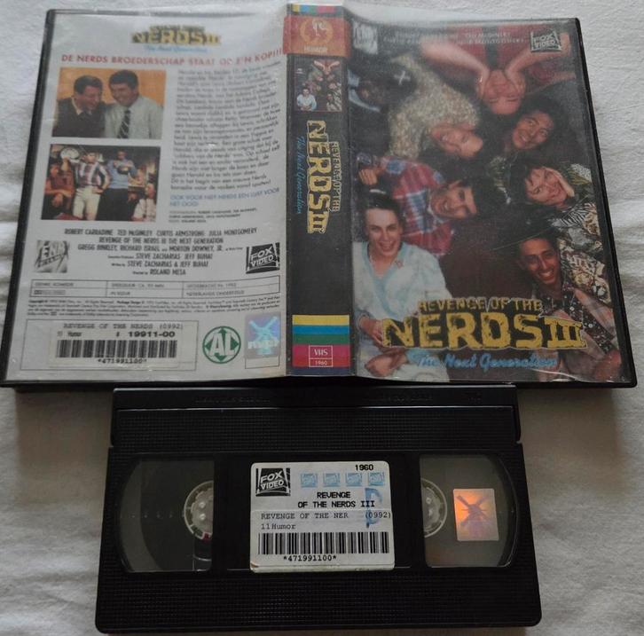 Revenge Of The Nerds III The Next Generation VHS Comedy EX-R, Cd's en Dvd's, VHS | Film, Gebruikt, Actie en Avontuur, Alle leeftijden