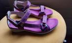 donderroze ECCO sandaaltjes, maat 38, Ecco, Zo goed als nieuw, Roze, Sandalen of Muiltjes