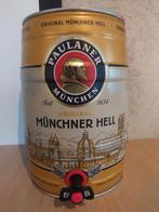 Leeg Paulaner fust, Verzamelen, Blikken, Ophalen of Verzenden, Gebruikt, Overige