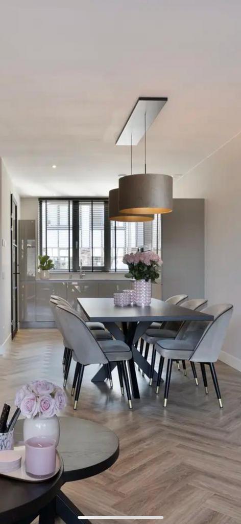 Eettafel, Huis en Inrichting, Tafels | Eettafels, Zo goed als nieuw, 50 tot 100 cm, 200 cm of meer, Vijf personen of meer, Rechthoekig