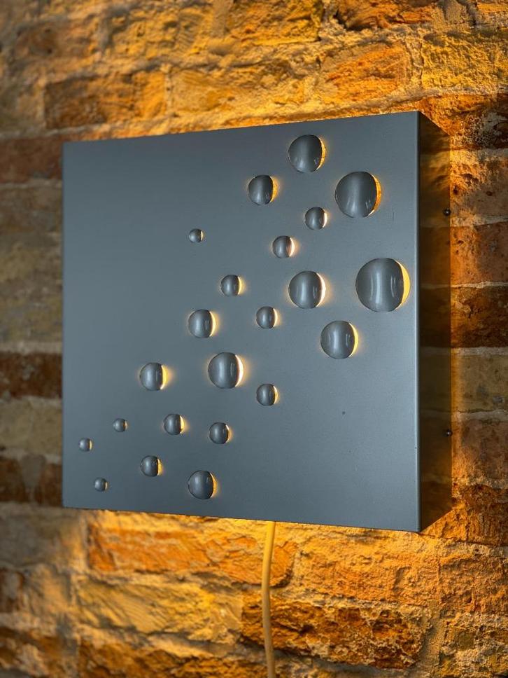 Dutch Design Sterrenregen Wandlamp E J Jelles for Raak 1960s, Huis en Inrichting, Lampen | Wandlampen, Gebruikt, Metaal, Ophalen