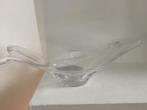 Schaal glas, Ophalen of Verzenden, Zo goed als nieuw, Rond, Glas