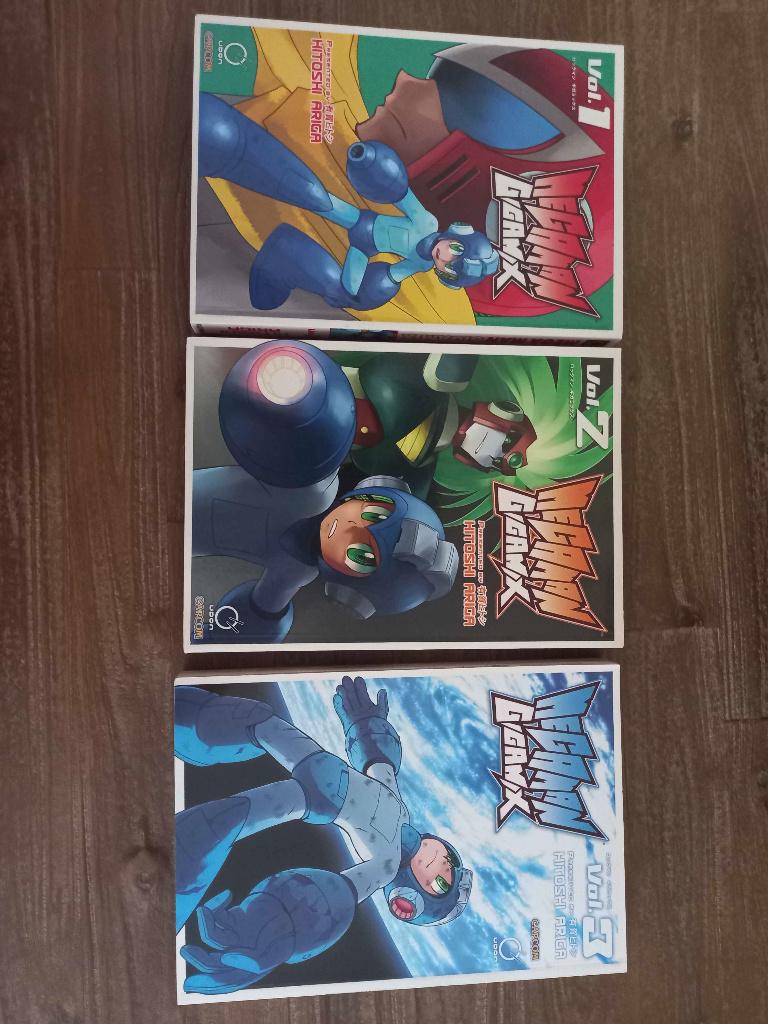 Mega Man (Megaman) Gigamix Vol 1 2 3 (Hitoshi Ariga), Boeken, Strips | Comics, Gelezen, Complete serie of reeks, Japan (Manga)