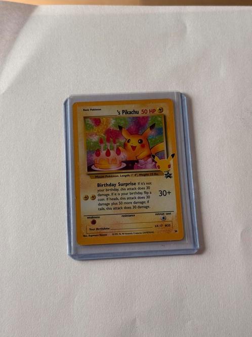 Pikachu celebration pokemonkaart, Hobby en Vrije tijd, Verzamelkaartspellen | Pokémon, Nieuw, Losse kaart, Ophalen of Verzenden