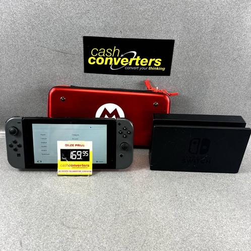 Switch console | dock | kabels | 382167, Spelcomputers en Games, Spelcomputers | Nintendo Switch, Gebruikt, Switch Original, Zonder controller