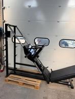 Technogym isotonic 45 degree legpress / plate loaded / black, Sport en Fitness, Fitnessmaterialen, Ophalen, Benen, Gebruikt, -