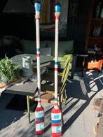 2 mooie decoratieve peddels, ca. 164 cm lang, Ophalen, Zo goed als nieuw