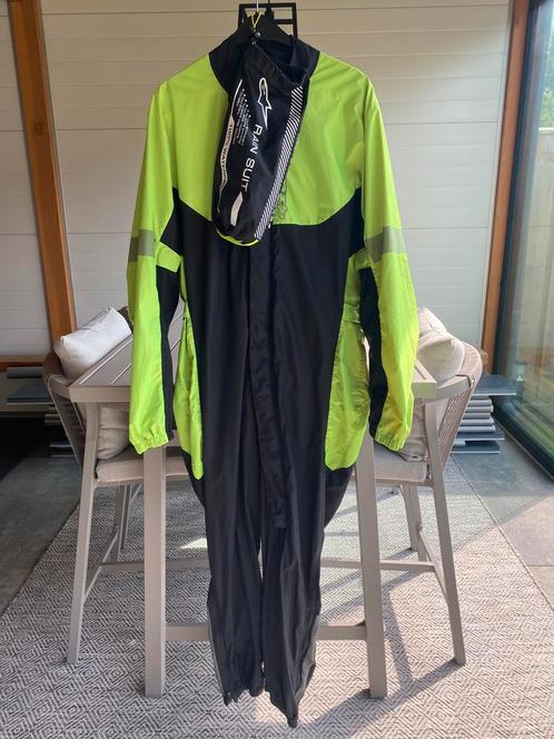 Alpinestars Hurricane regenpak maat 2XL + opberghoes, Motoren, Kleding | Motorkleding, Overall, Dames, Heren, Tweedehands, Ophalen of Verzenden