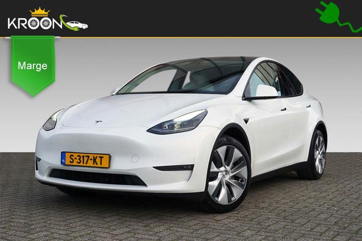 Tesla Model Y Long Range AWD 75kWh SOH 87% Enhanced Autopilo, Auto's, Tesla, Bedrijf, Te koop, Model Y, 4x4, ABS, Adaptive Cruise Control