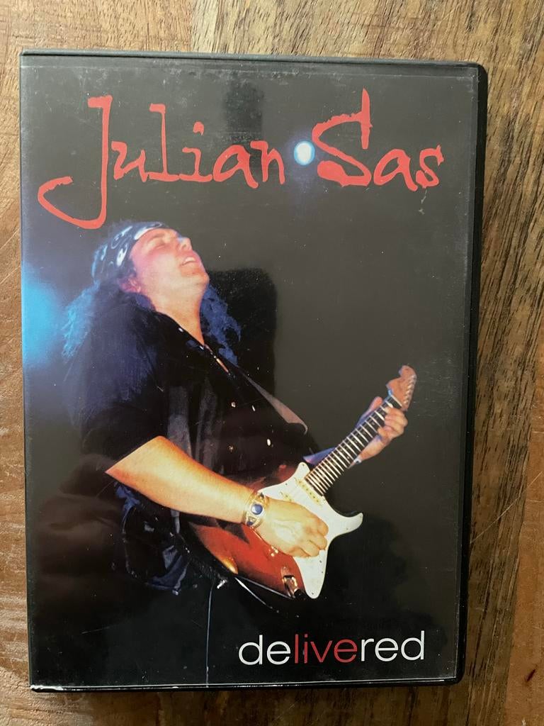 Julian Sas - Delivered Live DVD, Ophalen of Verzenden