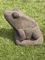 Handgemaakte Stenen Kikker, Tuin en Terras, Ophalen, Gebruikt, Steen