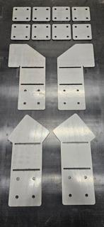 Opel Astra G Rolkooi Voetplaten, Auto-onderdelen, Overige Auto-onderdelen, Ophalen, Nieuw, Opel