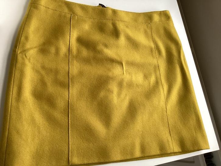 Wollen Minirok Rok Okergeel Wol Marc O’Polo Maat 38 Z.G.A.N., Kleding | Dames, Rokken, Zo goed als nieuw, Maat 38/40 (M), Geel