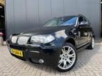 BMW X3 2.0i 2010 M-Pakket/Leer/Navi/19'Lmv/OrgNl!, Auto's, BMW, 4 cilinders, 150 pk, Zwart, Handgeschakeld
