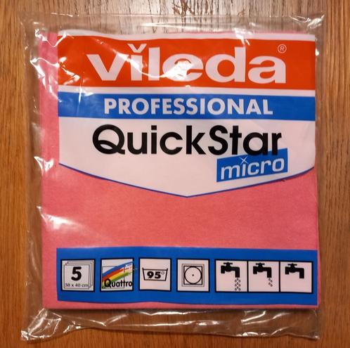 Vileda quickstar micro rood, Huis en Inrichting, Schoonmaakartikelen, Mop of Dweil, Ophalen