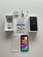 Apple iPhone 11 64GB Zwart - Compleet + accessoires, Telecommunicatie, Mobiele telefoons | Apple iPhone, Zwart, Zo goed als nieuw