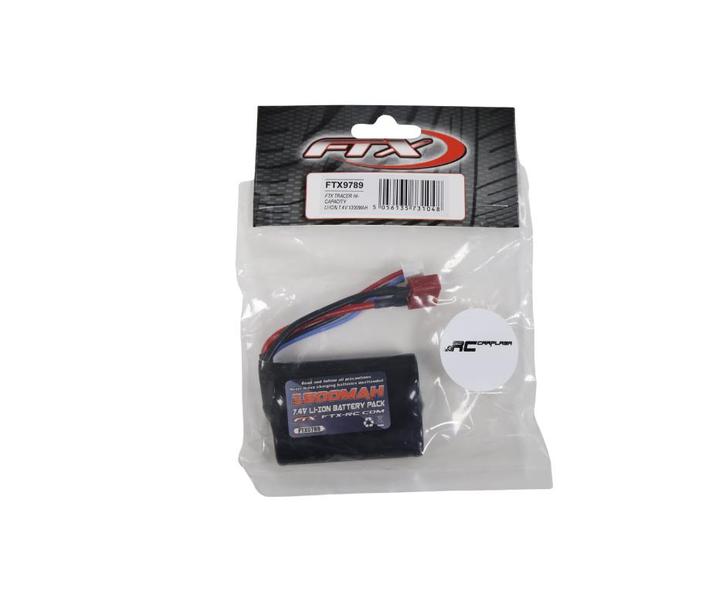 FTX TRACER HI-CAPACITY LI-ION 7.4V 1500MAH BATT (DEANS CON), Hobby en Vrije tijd, Modelbouw | Radiografisch | Auto's, Nieuw, Onderdeel
