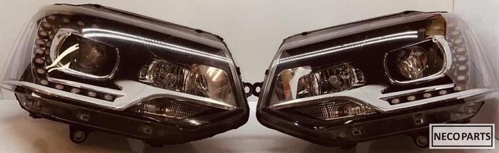 VW T5 7E5 XENON LED KOPLAMPEN KOPLAMP ORIGINEEL COMPLEET, Auto-onderdelen, Verlichting, Volkswagen, Gebruikt, Ophalen of Verzenden